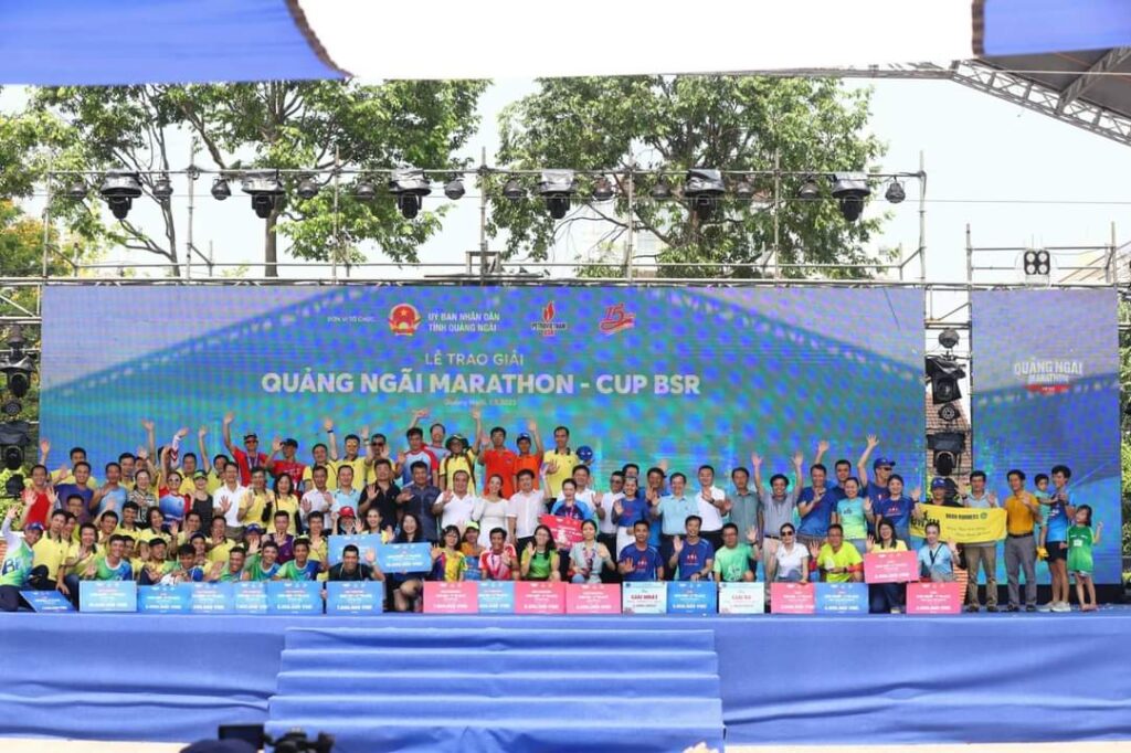 Gia Hưng Phúc phục vụ sự kiện Marathon Quảng Ngãi 2023